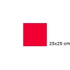 Rød 25x25 cm farvefilter