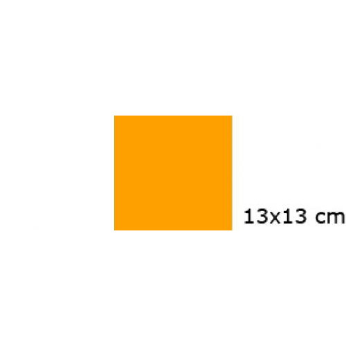 Orange 13x13 cm farvefilter
